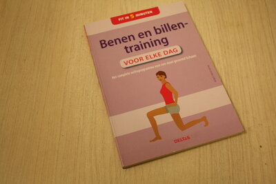 9789044722925 . Fit in 5 min.- Benen- en billentraining voor elke dag