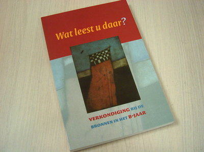 Engelen, M. van - Wat leest u daar? / verkondiging bij de bronnen in het B-jaar