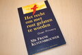 9789050181372 Het recht om met rust gelaten te worden - Over privacy.